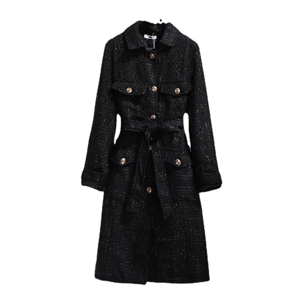 120-350斤大码女装胖mm2025秋冬时尚风衣小香风洋气显瘦大衣